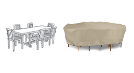 Rectangular Table Set Cover 