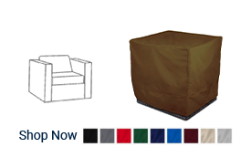 Modular Sectional Club Chair Cover 