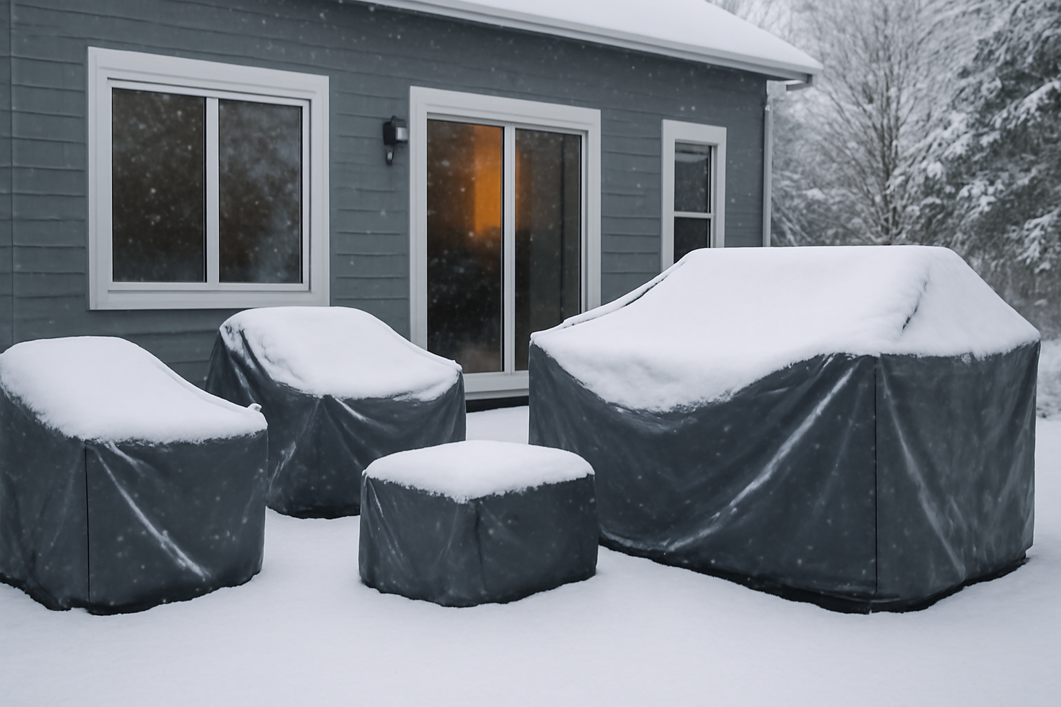 Regent Sunbrella Patio Covers | Rectangular Table Cover