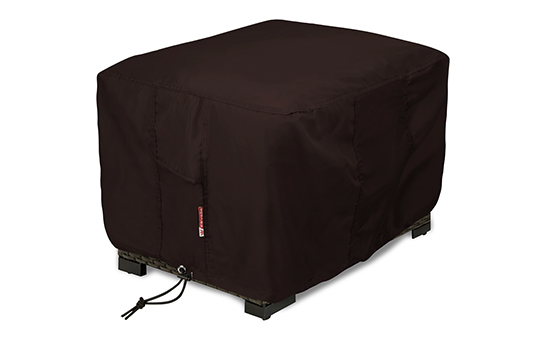 Extra Large EmpirePatio Classic Nutmeg Square Patio Table Cover/Ottoman Cover 