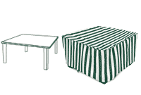 Square Table Covers