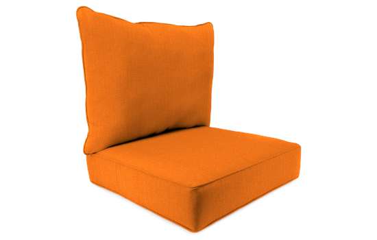 2-Piece Deep Seat Chair Cushion