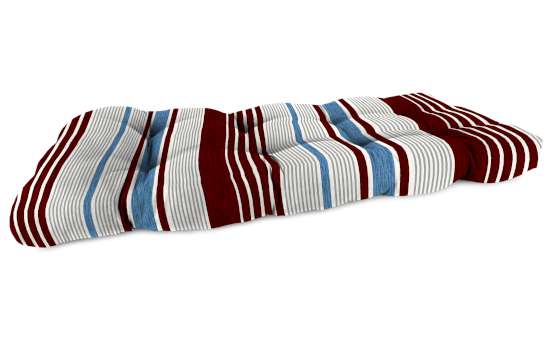 Outdoor wicker settee clearance cushions