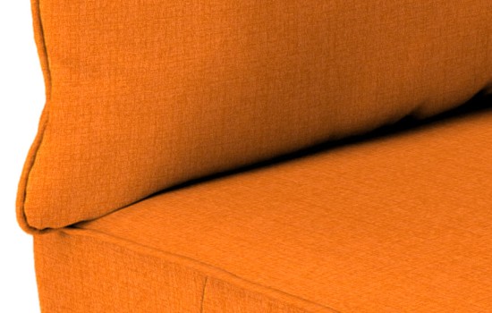 Orange deep sales seat outdoor cushions