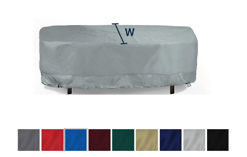 Rectangle table low color bar